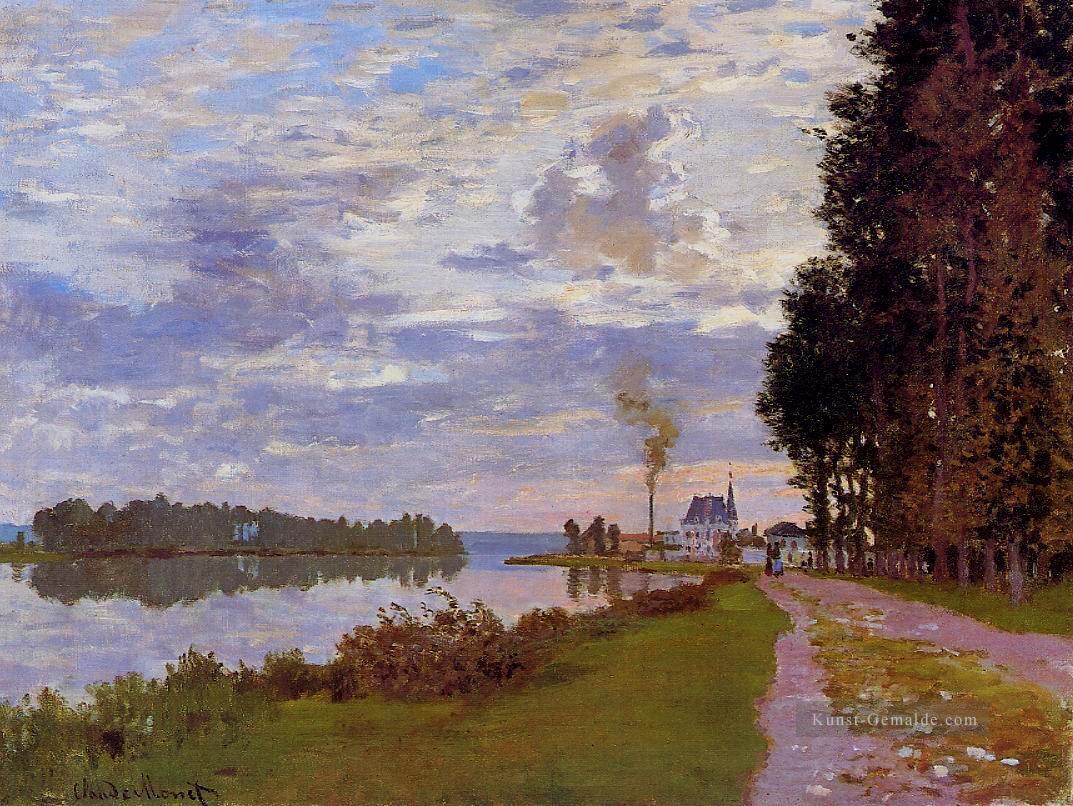 Die Promenade in Argenteuil II Claude Monet Ölgemälde